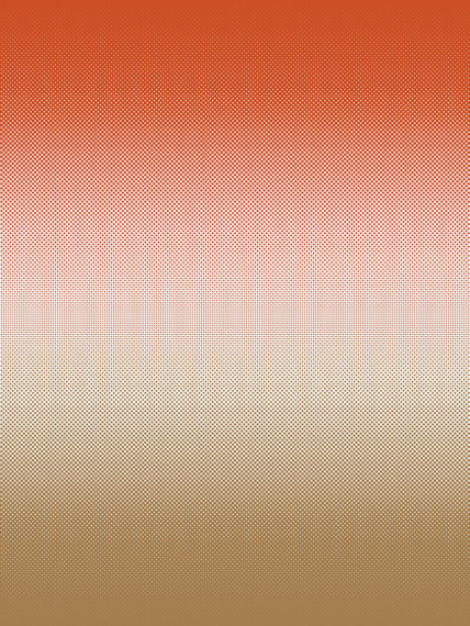 Vzorka obrazovej tapety Fog ochre-red