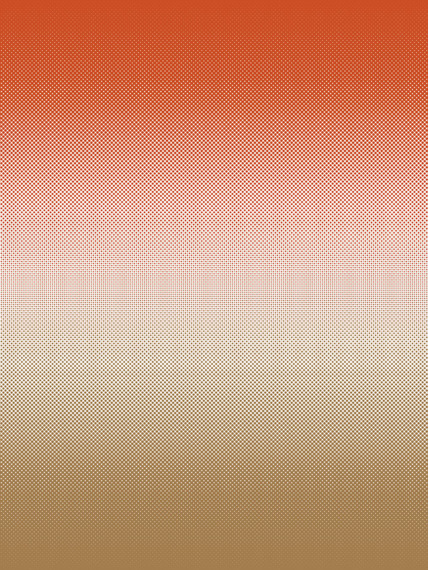 Vzorka obrazovej tapety Fog ochre-red
