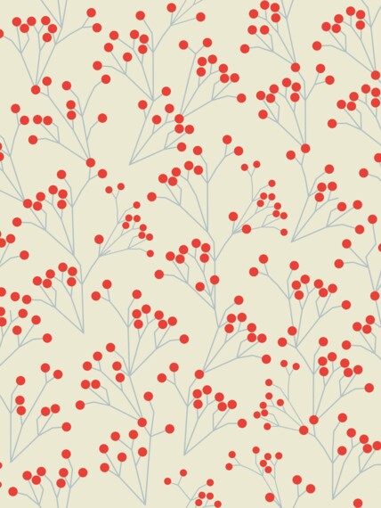 Tapeta Berries red