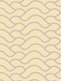 Vzorka tapety Waves yellow