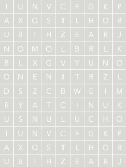 Vzorka tapety 1 m Glyphs grey