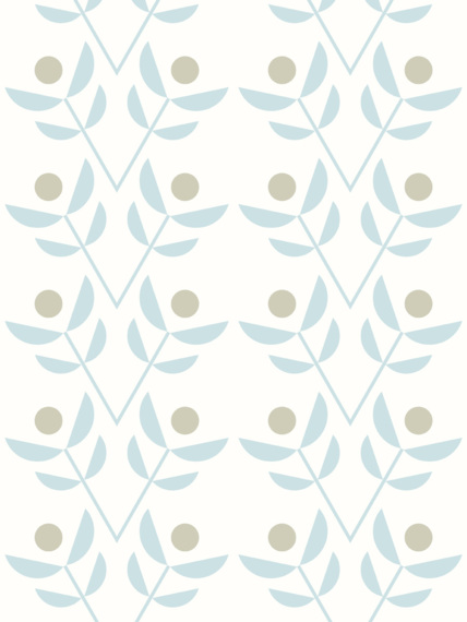 Vzorka tapety 1 m Park blue