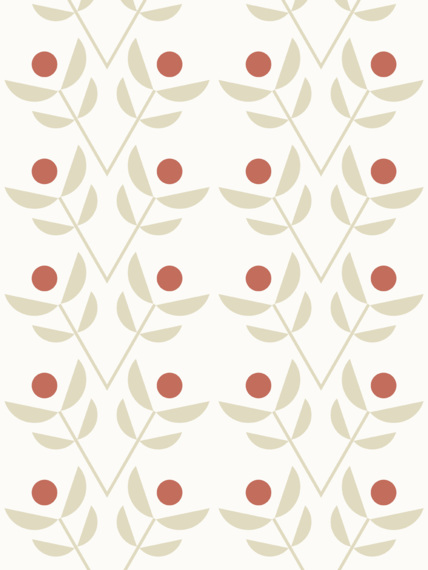 Vzorka tapety 1 m Park red