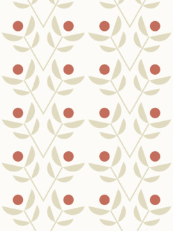 Vzorka tapety 1 m Park red